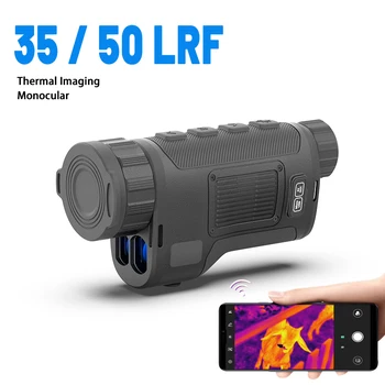 TK335/50PRO LRF Топлинна Монокуляр Камера Вграден Лазерен Далекомер Далечен Обхват на Откриване на Видео WIFI Точка за Достъп за Проследяване за Лов