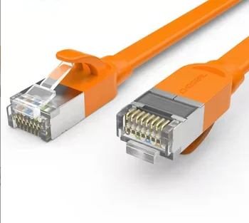 TL1874 ategory шест мрежови кабели домашна сверхтонкая високоскоростната мрежа cat6 gigabit 5G бърза компютърна изпращане на съединителната скок