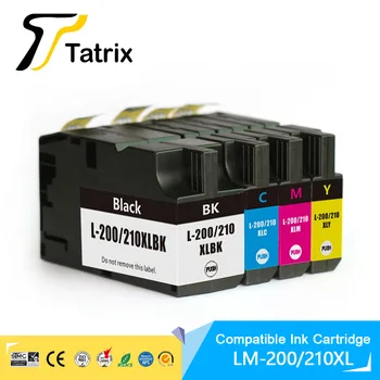 Tatrix за Lexmark 200XL 210XL 200/210XL Цветен Съвместим Мастило Касета за Lexmark OfficeEdge Pro 4000c 4000 5500 5500t Принтер