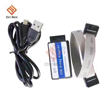 U-EC6 USB Универсален емулатор е Съвместим с C8051 пълен набор от микроконтролери Подкрепа за Изтегляне на програмата Поддръжка на WIN XP, WIN7, WIN8 WIN10