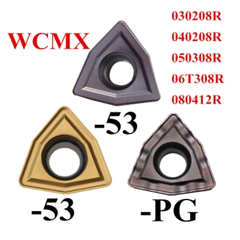 WCMX030208R WCMX040208R WCMX050308R WCMX06T308R WCMX080412R I-53 YBG201 I-53 YBG202 -PG YBG202 Повратен връх, подходящ за U-образните тренировки