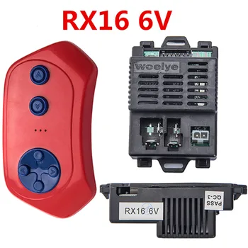 Wellye RX16 6 В Детска електрическа играчка кола Bluetooth, дистанционно управление контролер с функция плавен старт 2,4 G, bluetooth