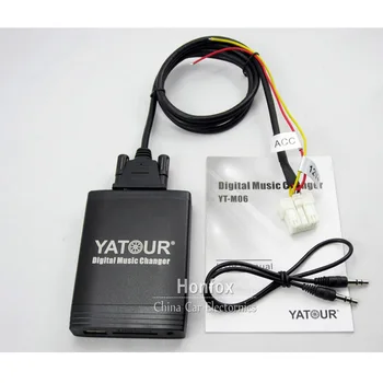 Yatour yt-m06 USB MP3 AUX адаптер За Nissan, Infiniti FX35 G35 M45 Almera Murano Primera Pathfinder Автомобилният Цифров Музикален cd Чейнджър