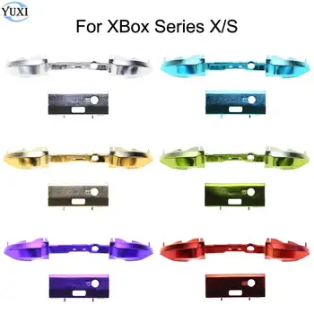 YuXi За XBox Серия S X Контролер РБ LB Бутона Бронята на Притежателя на Средна Апликации Резервни Части, Аксесоари