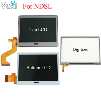 Yuxi Топ Горен/Долен Долен LCD Дисплей Дисплей е Сензорен Екран на Таблета Стъкло За Nintendo DS Lite DSL NDSL Игрова Конзола
