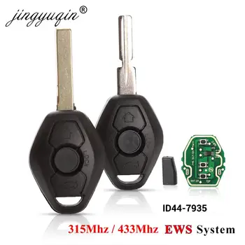 jingyuqin EWS Sytem Авто Дистанционно Ключ за BMW E38 E39 E46 X3 X5, Z3 Z4 1/3/5/7 Серия 315/433 Mhz Чип ID44 Бесключевой на Входа на Предавателя