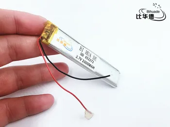 li-po 3,7 В, 1000 mah, [652272] полимерна литиево-йонна/литиево-йонна батерия за GPS, mp3, mp4, mp5, dvd, модел играчки