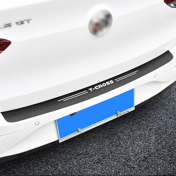 Автомобилна стикер от въглеродни влакна За украса на багажника TCROSS T-CROSS аксесоари