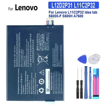 Акумулаторна батерия за таблет L12D2P31 6100 ма За Lenovo L11C2P32 Idea Tab S6000-F S600H A7600