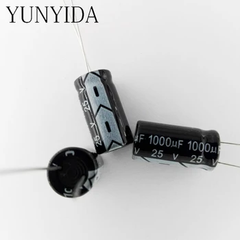 Алуминиеви електролитни кондензатори 1000 uf 25 В 10x20 mm 20 бр.