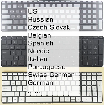 Американската Руската Чешко-словашка белгийската Испанска клавиатура за HP Envy 17-K000 17t-K000 17t-K100 17t-K200 M7-K000 с подсветка