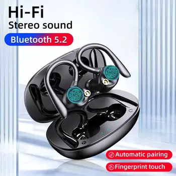 Безжична Bluetooth слушалка YYK-580 TWS, ушите с шумопотискане, водоустойчиви спортни Слушалки
