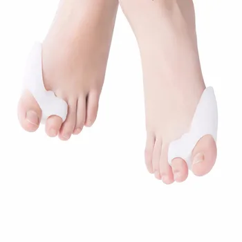 Вальгусно-обезобразен orthez за пръстите на краката силиконова стелка за пръстите на краката разделител за пръстите на краката разделител за пръстите на краката