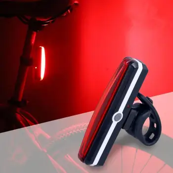 Велосипеден Задна Светлина Водоустойчив Задна Светлина За Езда 150 лумена LED Планински Велосипед под наем Фенер USB plug-in hybrid Силиконов колан Велосипеден Тай