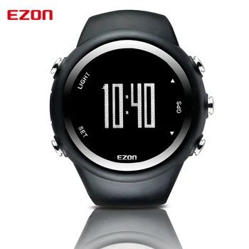 Висок клас Марка EZON T031 Акумулаторни GPS Основната Часовници Бягане Фитнес Спортни Часовници Брояч на Калории Разстояние на Темпото на 50 М Водоустойчив
