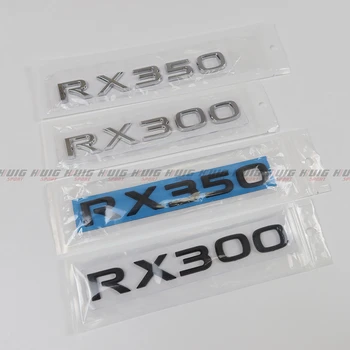 Високо Качество ABS Автомобил 3D Писмо Заден Багажник Етикети Емблемата на Иконата Стикер Стикер Стайлинг Наем на Автомобил За Lexus RX RX350 RX300