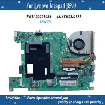 Високо качество на FRU 90001038 за Lenovo Ideapad B590 дънна Платка на Лаптоп HM70 LB59A 48.4TE05.011 100% тестван