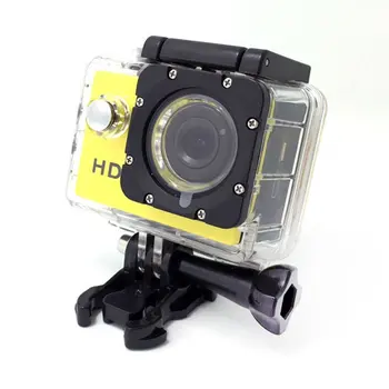 Външна Мини Спортна Екшън Камера Ultra 30M 1080P Подводен Водоустойчив Каска За Запис на Видео Камера Sport Cam