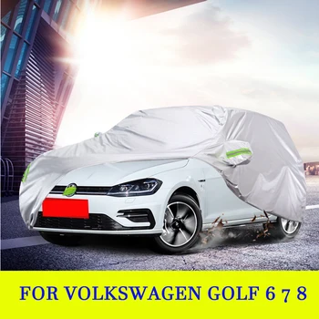 Външна Пълна Кола покритие Външна Защита за VW Golf 6 7 7,5 Golf MK7 8 MK8 Аксесоари 2015 2016 2017 2018 2019 2020 2021