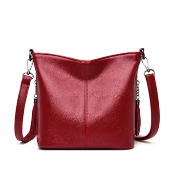 Дамски Ръчни Чанти през Рамо за Жени 2023, Луксозни Чанти, Дамски Кожена Чанта През Рамо, Дизайнерска Дамска Чанта Bolsa Feminina