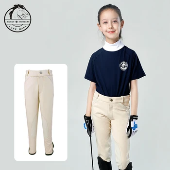 Детски гащички Cavassion, детски панталони за езда, еластично, меко и дышащее детско облекло за езда