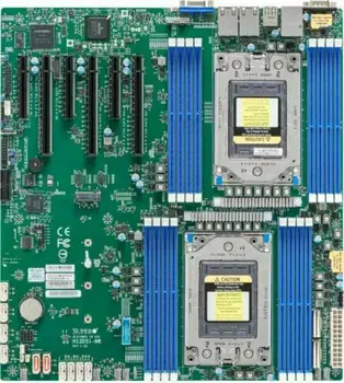 Дънна платка SuperMicro H12DSI-N6 EATX, процесор AMD EPYC 7002/7003 Рим /Милано, SP3