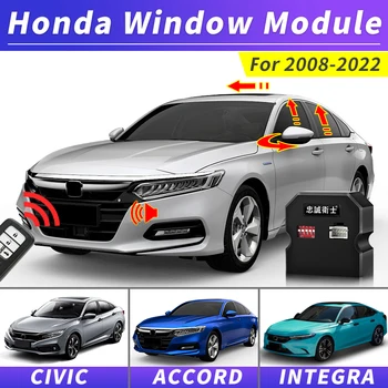 За 2008-2022 Honda Accord/Civic/Тип Заключване на автомобила Автоматично затваряне на прозорците и складное огледалото за обратно виждане, аксесоари за модул OBD