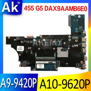 За HP PROBOOK 455 G5 дънна Платка на лаптоп дънна Платка с A9-9420P A10-9620P AMD ПРОЦЕСОР DAX9AAMB6E0 дънна Платка 100% Тествани с Бърза доставка