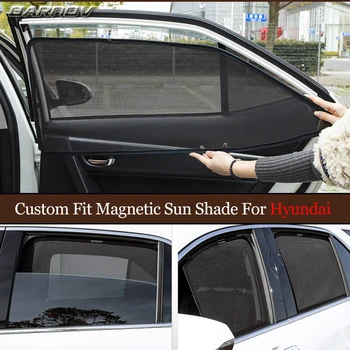 За Hyundai IX25 IX35 IX45 Sonata-8th/9-ти/NF Mistra/Магнитна Специална Завеса Слънчеви очила Окото шторка е Напълно затворен