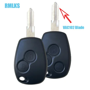 За RENAULT Clio, Kangoo Modus Twingo мастър Ключ С 3 Бутона на Дистанционното на Ключа на Автомобила Ключодържател Калъф във формата на Миди VAC102/NE73/VA6 Нож