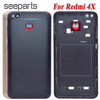 За Redmi 4X Капак на Отделението за батерията Задната Врата Делото Корпус Средно Шаси Резервни Части За Xiaomi Redmi 4X Делото