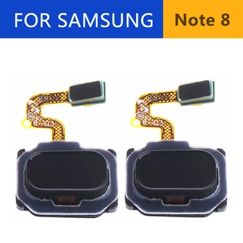 За Samsung Galaxy Note 8 Note8 N950 N950F N950U Гъвкав кабел Touch ID Сензор за Пръстови отпечатъци Клавиатура Функция за Връщане у Дома