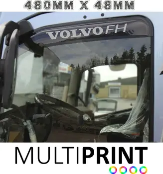 За x2 Volvo FH Камион Кабина на Камион Ветрозащитный Винил Графични Етикети LOR40