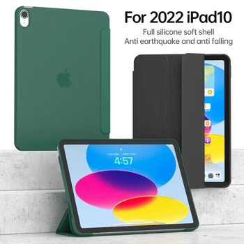 За Новия iPad на 10 2022 10-то поколение A2696 Таблет Детски Сгъваем Магнитен Smart-Калъф Funda за Apple iPad 9 10 инча, Калъф 2022