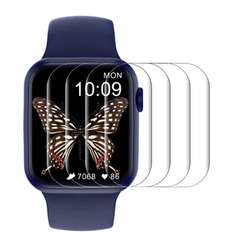 Защитно Фолио за Екран на смарт часа Apple Watch Iwo W13 W37 Pro Dt100 Pro Max Serie Smartwatch Не Стъклена Прозрачна Пълно Защитно Фолио