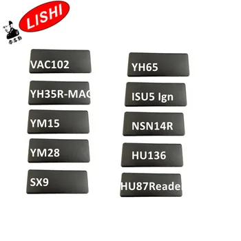 Инструмент Lishi 2 в 1 VAC102 YH35R NYM15 YM28 HU136 HU87 YH65 ISU5 Dr бт Ign Шлосерски инструмент Lishi