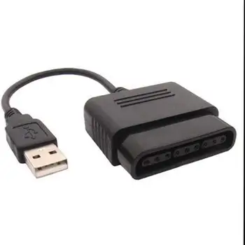 Кабел конвертор адаптер игрален контролер за USB 2.0, съвместим с геймпадом Sony PS1 PS2 Playstation Dual shock 2 Joypad за PC PS3