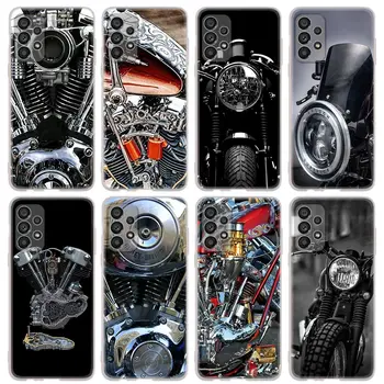 Калъф за Samsung A13 A33 а a53 A73 A32 A13, A42 A52 A72 5G A71 A51 A41 A31 A21S A30 A50 A70 4G Калъф Ретро Мотоциклет