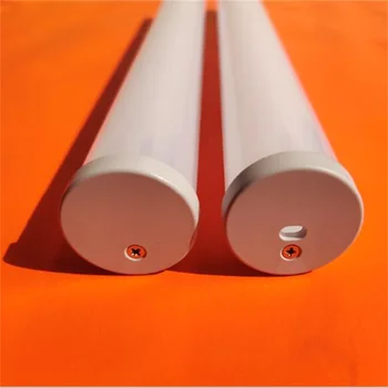 Канал радиатор 30мм 2m/fos алуминий за профил штранг-пресоване на уплътнения LED приостанавливанного кръгла алуминиева