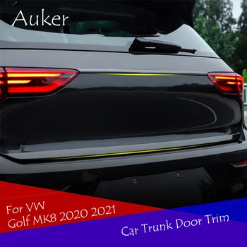 Кола на Задното Крило на Багажника Задната Броня Задна Кутия за Украса Врати Етикети Ивица Гарнитура Стайлинг За VW Golf 8 MK8 2020 2021 Автомобилни Аксесоари