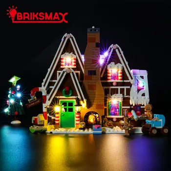 Комплект led осветителни Тела BriksMax за Коледното Селски сцени в Пряничном Колиба 10267