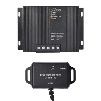 Контролер за зареждане на MPPT с Регулатора на заряд на Слънчеви панели Bluetooth # 25