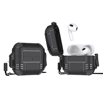 Луксозен Калъф за слушалки За Airpods 3 2 Pro, Калъф с мек ключа, устойчив на удари Калъф За Apple Air шушулките Pro 2, 3 И 4, Калъф за слушалки, Аксесоари