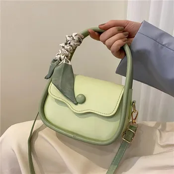 Малка прясна малка чанта, нова дамска чанта, нишевый дизайн, чанта на едно рамо, шал, чанта-тоут, чанта през рамо