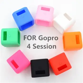 Мека Чанта За GoPro Hero Session Защитен Силиконов Калъф Защитно Рамка за Защита на Go Pro Hero 5/4 Session Аксесоари За Фотоапарати