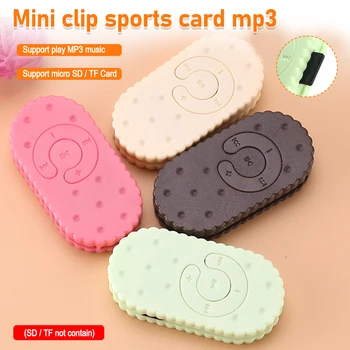 Мини Преносим Бутон MP3 Музикален Плейър Спорт на Открито Обратно Клип Walkman за Студенти Детски Подаръци