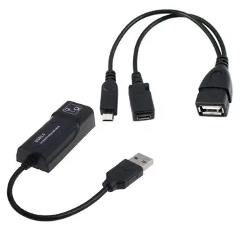Мрежов Адаптер Ethernet LAN За Samsung За Мобилни Телефони USB Mirco Буфериране OTG Комбиниран Адаптер За Таблети и Аксесоари 2,0 Конвертор
