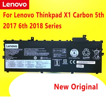 НОВА Оригинална Батерия За Лаптоп Lenovo Thinkpad X1 Carbon 5th 2017 6th 2018 Серия 01AV429 SB10K97586 01AV431 01AV494 SB10K97587