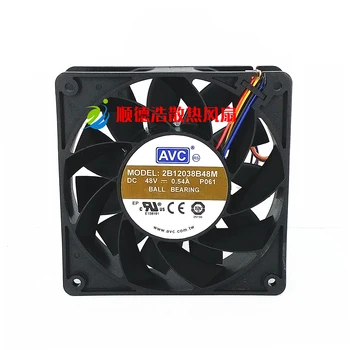 Нов AVC 12038 48 0.54 A 2B12038B48M 12 см индустриален вентилатор за охлаждане на компютъра