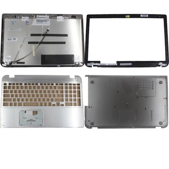 Нов калъф за Toshiba Satellite P55-A P55T-A P55t-A5202 LCD делото/рамка/Поставка за ръце Отгоре/Отдолу основата/Панти